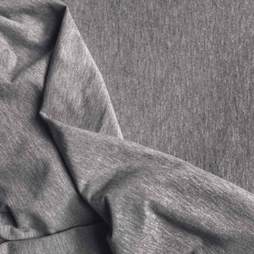 Katia Fabrics Jersey Tinta Unita Grigio Melange - 0