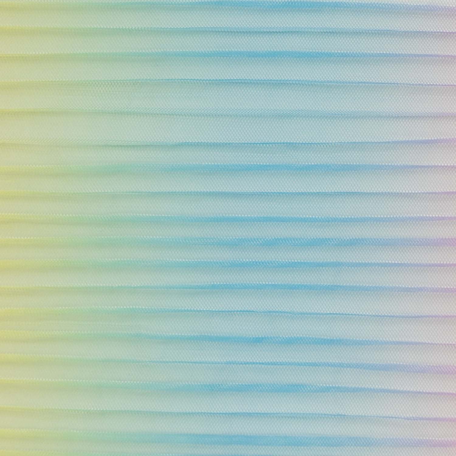Katia Fabrics Tulle Rainbow Plissè Pleated