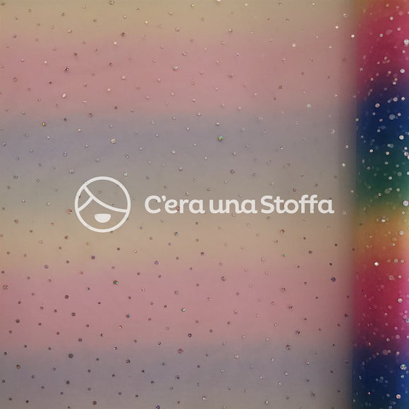 Katia Fabrics Tulle Rainbow Dots