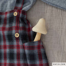 Tessuto Katia Fabrics Viyella Scotch Red & Graphite-2