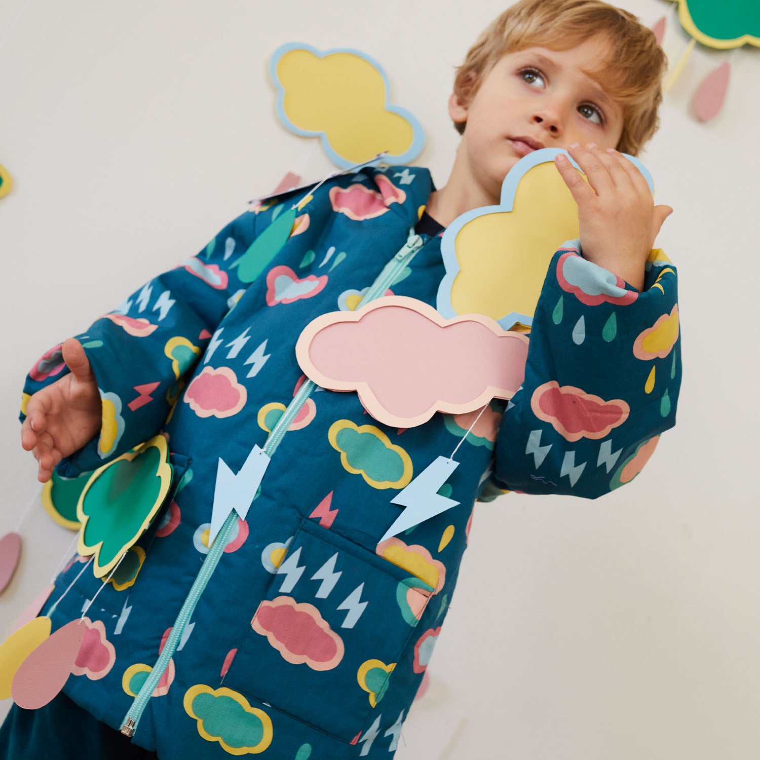 Katia Fabrics Waterproof Prehistoric Rain - 0
