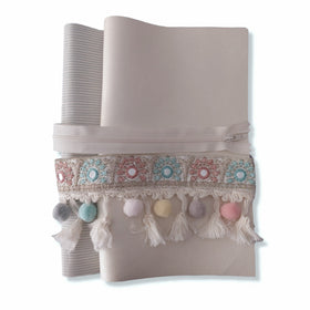 Kit Pochette Con Cerniera e Bordo Specchietti - 0