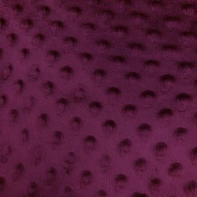 Acquista bordeaux Minky Pile