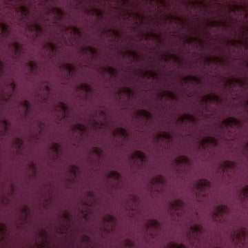 Acquista bordeaux Minky Pile