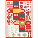 Cotone Americano Pannello Gioco On The Farm - Fienile-4