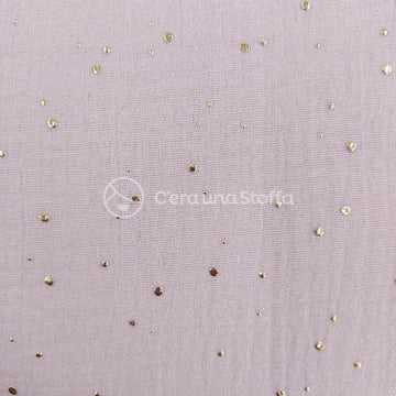 Acquista rosa-lilla Mussola Strass