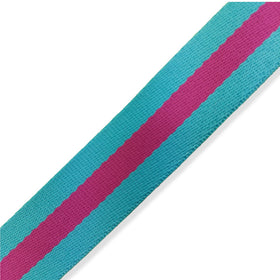 Acquista azzurro-fuxia Nastro Fettuccia Righe