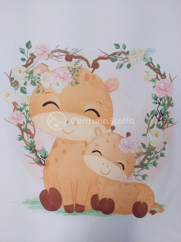 Pannello Copertina 70x100cm Giraffe