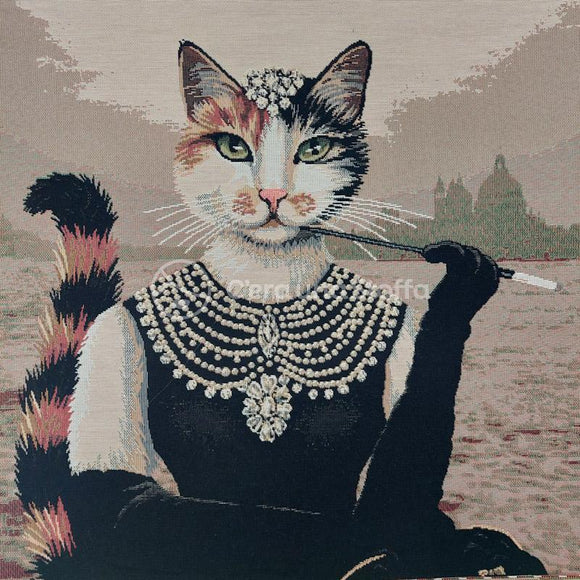 Pannello Gobelin Tudor Lurex Audrey Catburn