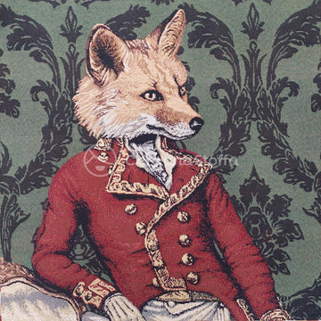 Pannello Gobelin Tudor Lurex Volpe Dandy