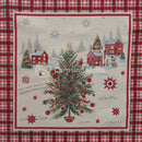 Pannello Gobelin Lurex Natale Albero-1