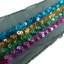 Passamaneria Bordo Micro Paillettes Multicolor-2