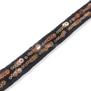 Nastro Velluto e Paillettes 2036-1