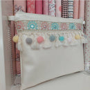 Passamaneria Bordo Specchietti Con Nappe e Pompon-2