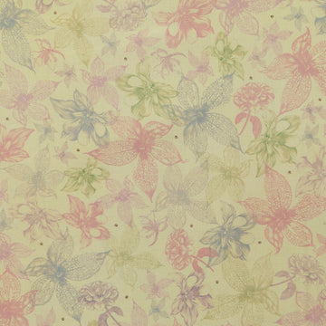 Cotone Americano Fiori di Mare