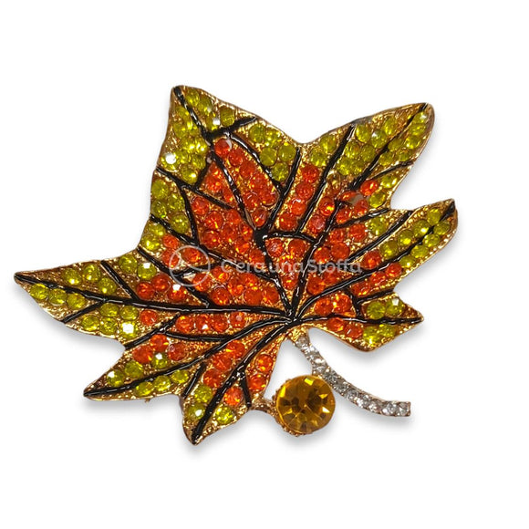 Spilla Foglia D'Autunno