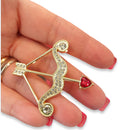 Spilla Arco e Cuore-2