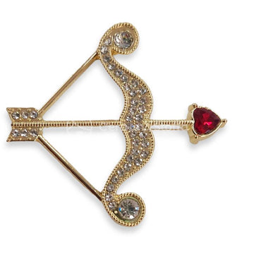 Spilla Arco e Cuore