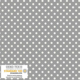 Acquista grigio Cotone Americano Essential Pois