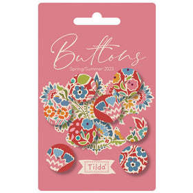 Tilda Buttons Pie In The Sky 18mm
