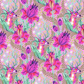 Tula Pink Tiny Beasts Deer John - Cervi