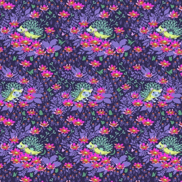 Tula Pink Tiny Beasts Whos Your Dandy - Porcospini