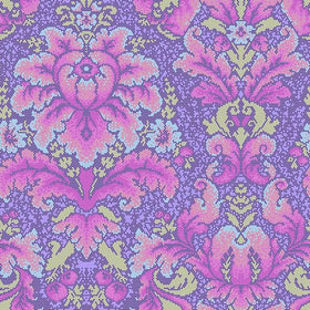 Tula Pink Parisville Damask Dot Violet