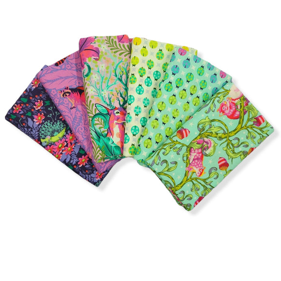 Tula Pink Tiny Beasts 6 Fat Quarter Bundle