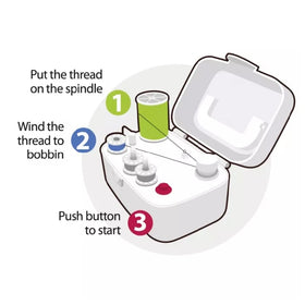 Bobinatore Avvolgi Spoline Elettrico Semplicity Spidewinder - 0