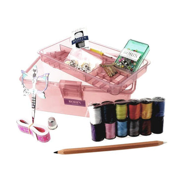 Bohin Bauletto Regalo - Kit Valigetta + Accessori Cucito Per Bambina - 0