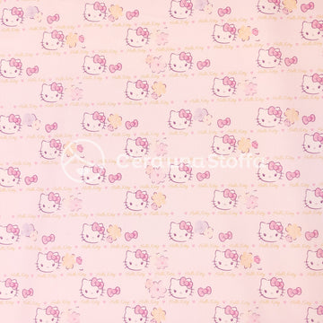 Cotone Hello Kitty Fiori e Fiocchi
