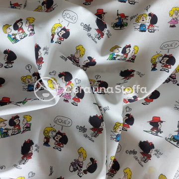 Cotone Mafalda Friends - 0