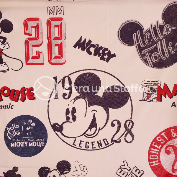 Cotone Disney Mickey Mouse Vintage