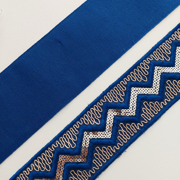 Passamaneria Bordo Zigzag Paillettes