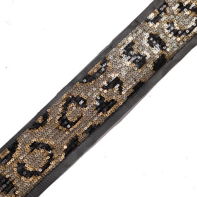 Passamaneria Bordo Maculato Paillettes