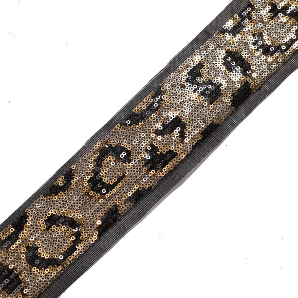 Passamaneria Bordo Maculato Paillettes