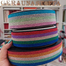 Elastico Righe Arcobaleno Lurex-1