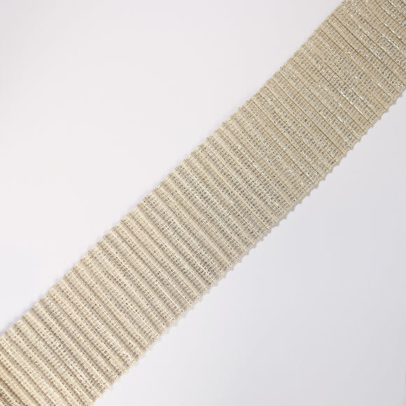 Elastico 50mm Lino Argento