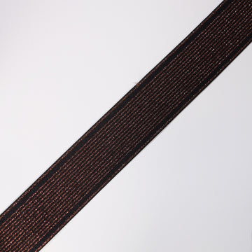 Elastico Lurex Marrone