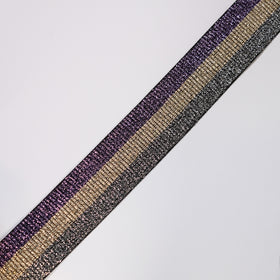Elastico Righe Lurex