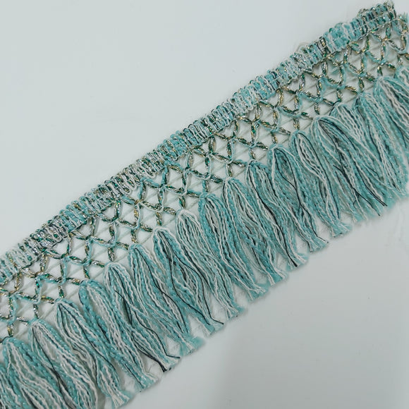 Passamaneria Frange Lurex Con Bordo
