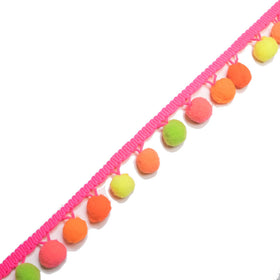 Passamaneria Pompon Fluo