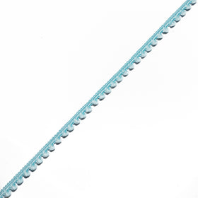 Acquista celeste Passamaneria Mini Pompon 5mm