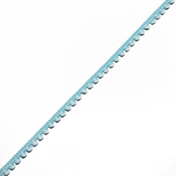 Acquista celeste Passamaneria Mini Pompon 5mm