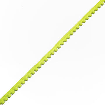 Acquista giallo-fluo Passamaneria Mini Pompon 5mm
