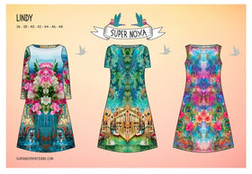 Cartamodello Lindy Abito Donna