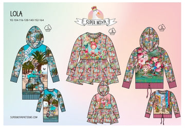 Cartamodello Lola Abito E Maglie Bambina
