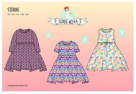 Cartamodello Sterre Abito Bambina