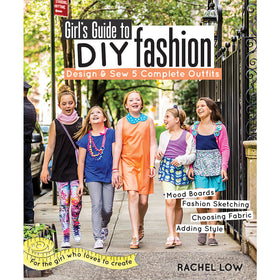 Libro Girl's Guide To DIY Fashion<br><small>Disegna e Cuci 5 Outfit Completi</small>