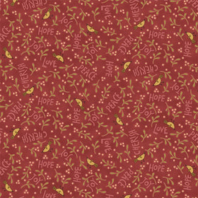 Cotone Americano Vischio e Scritte